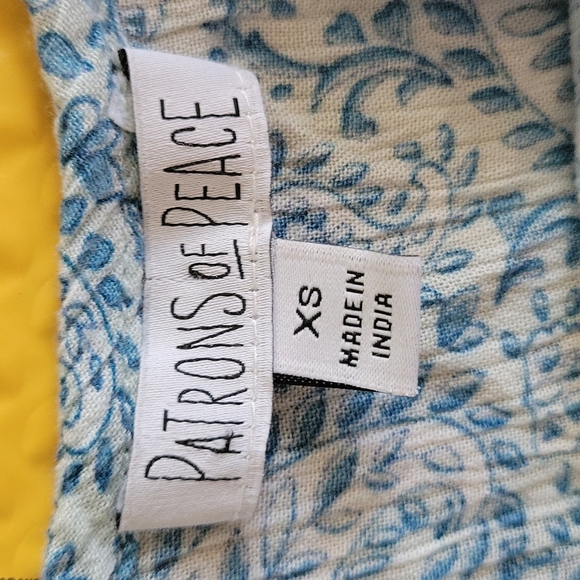 Patrons Of Peace Boho Sleeveless Top - Picture 5 of 7